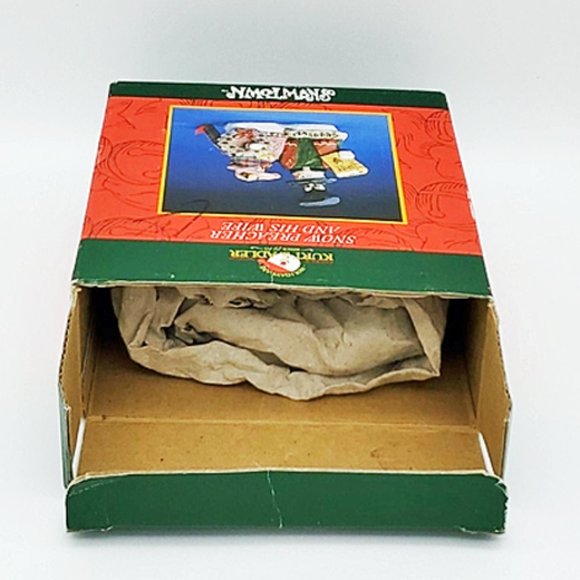 Snowtown Snow Preacher and His Wife Figurine Adler - Picture 4 of 6